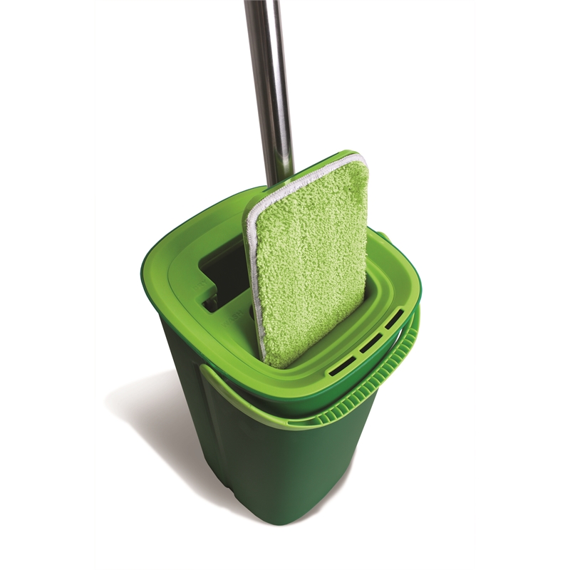 Sabco Rinse N Wring Complete Flat Mop Set Bunnings Warehouse