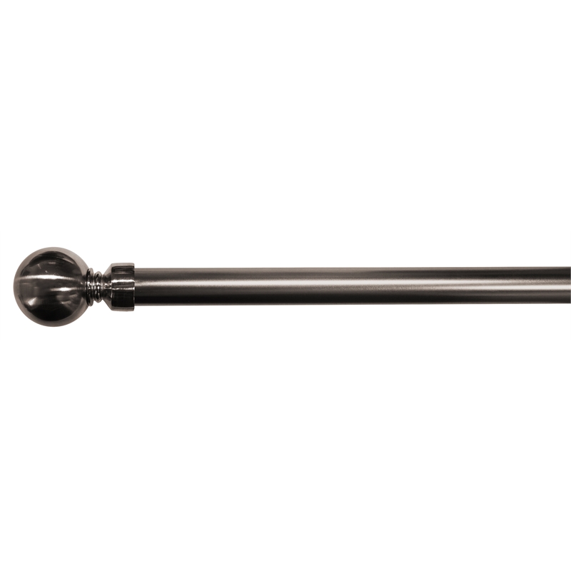 Windoware 175305cm Black Nickel Expanding Curtain Rod Bunnings Warehouse