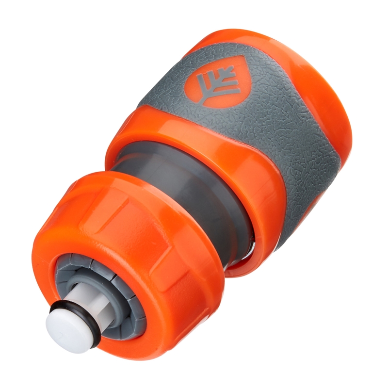 Pope 12mm Comfort Grip Hose Connector With Stop Valve 