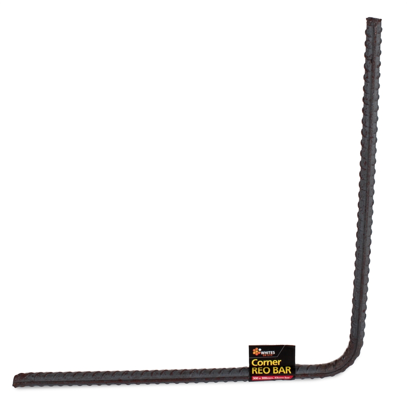 Whites OnSite N12 x 300 x 300mm Corner Reinforcing Bar Bunnings