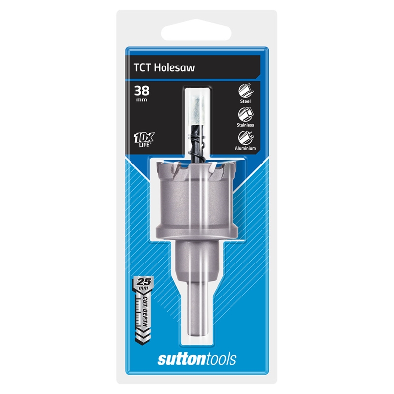 Sutton Tools 38mm TCT Holesaw Bunnings Warehouse
