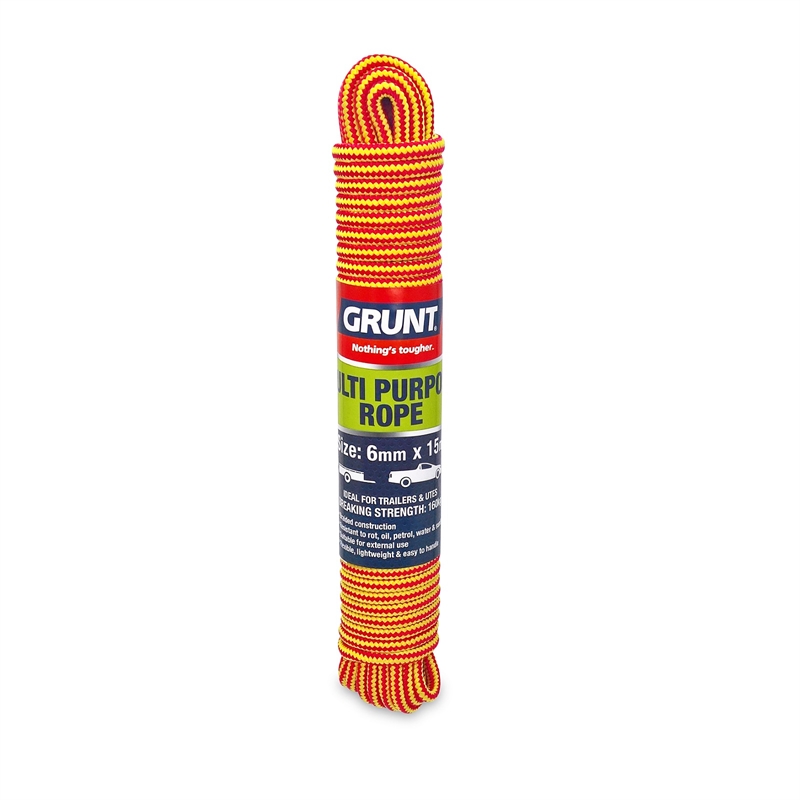 Grunt 6mm X 15m Multi Purpose Rope Bunnings Warehouse