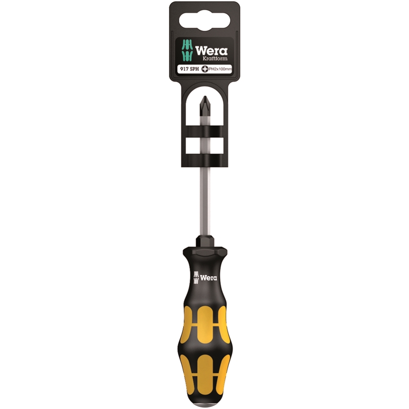 WERA 100mm PH2 ChiselDriver Screwdriver Bunnings Warehouse