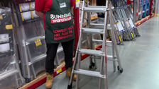 Gorilla 120kg Mighty 15 Multi-Purpose Aluminium Ladder | Bunnings Warehouse