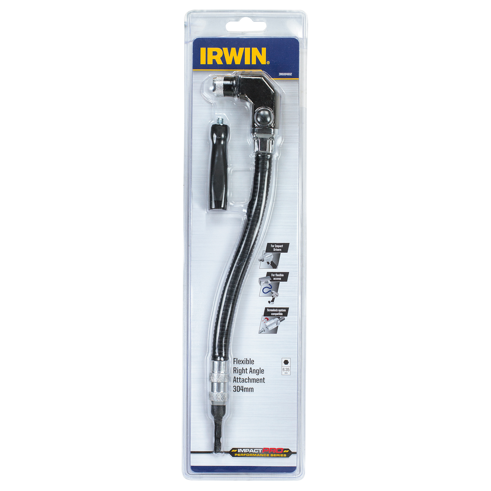 Irwin Impact Pro Flexible Right Angled Extension Carded Bunnings