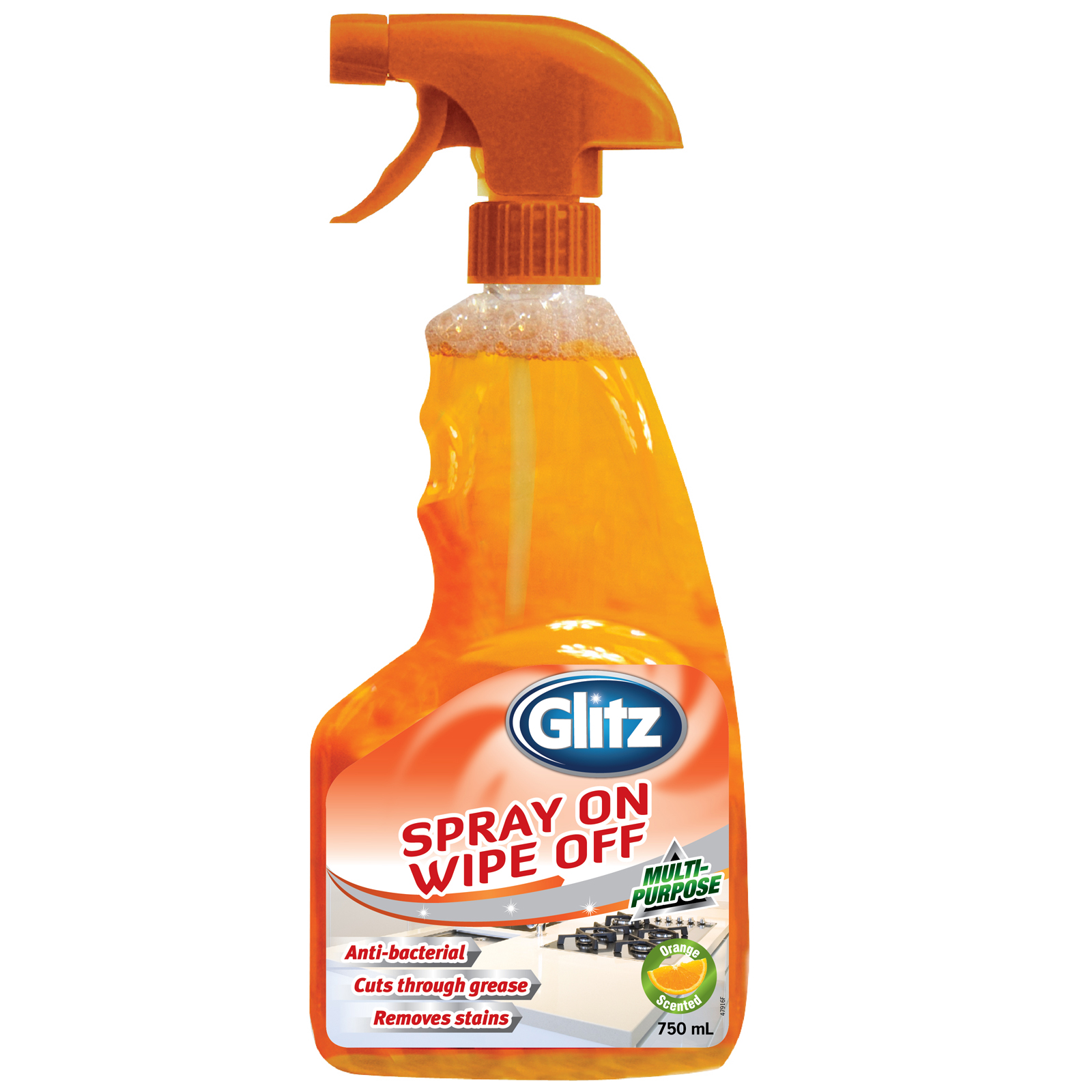 Glitz 750ml Spray on Wipe Off