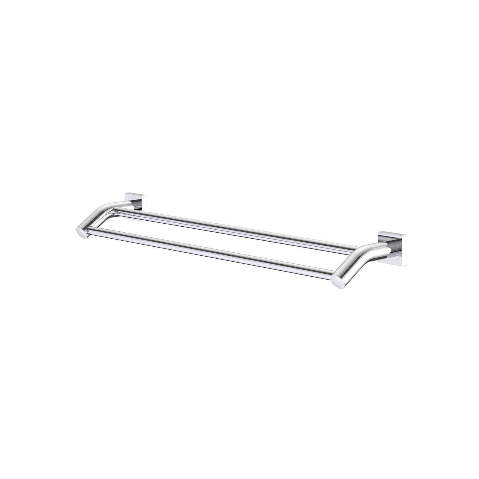 Dorf 600mm Chrome Enix Double Towel Rail Bunnings Warehouse