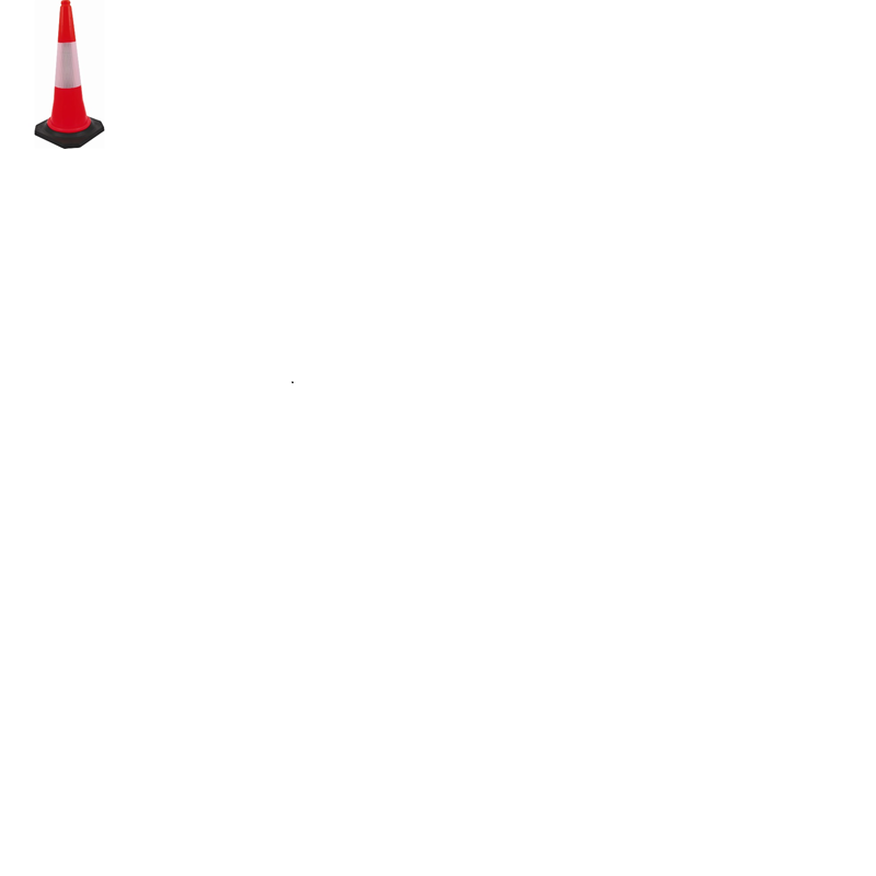 builders edge safety 750mm soft traffic safety cone builders edge safety 750mm soft traffic safety cone