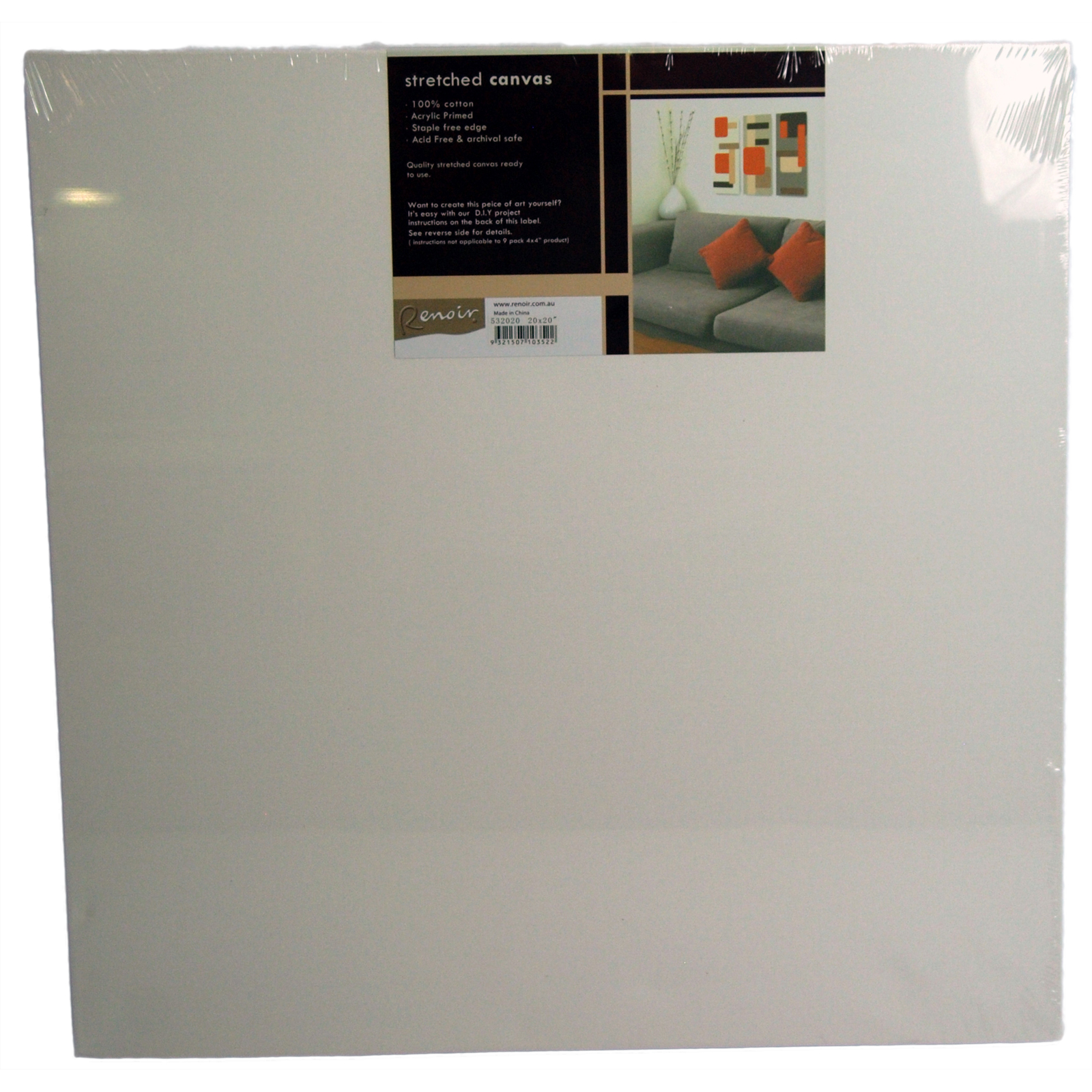 Renoir Wide Profile Stretched Canvas  -
