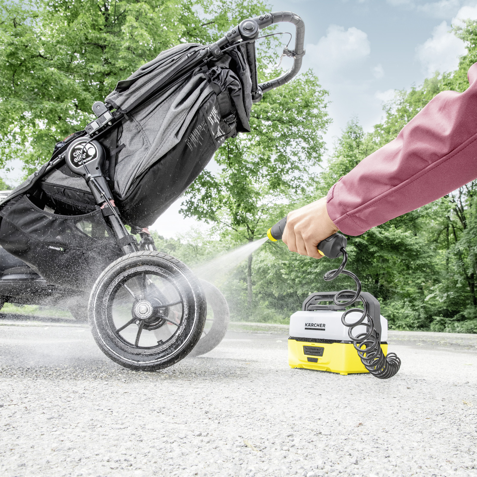 Karcher OC 3 Cordless Low Pressure Mobile Outdoor Cleaner