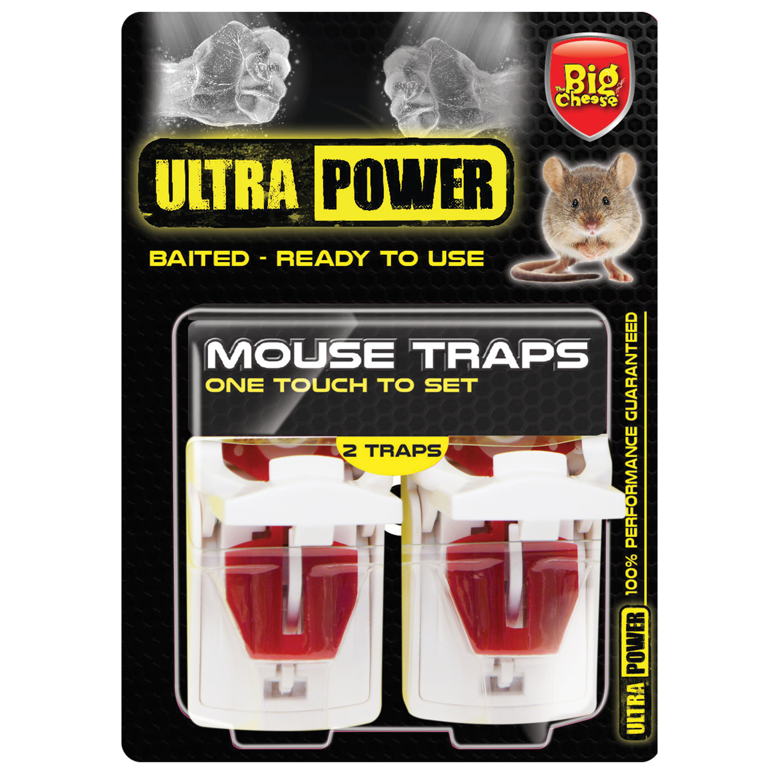 The Big Cheese Ultra Power Mouse Trap 2 Pack Bunnings Warehouse