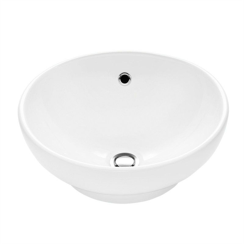 Stylus Allegro Above Counter Basin With No Tap Holes | Bunnings Warehouse