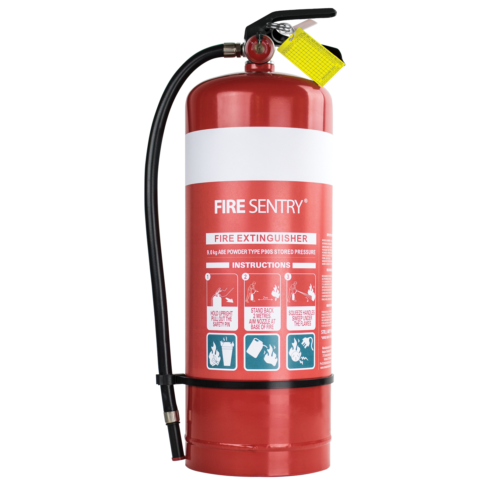 Fire Sentry 9.0kg Dry Powder Fire Extinguisher Bunnings Warehouse