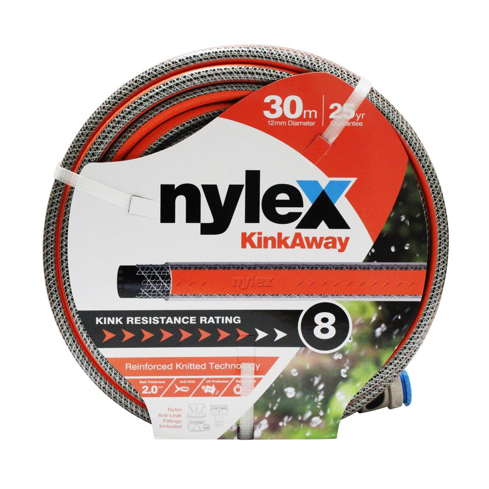 Nylex 12mm x 30m Kinkaway Garden Hose