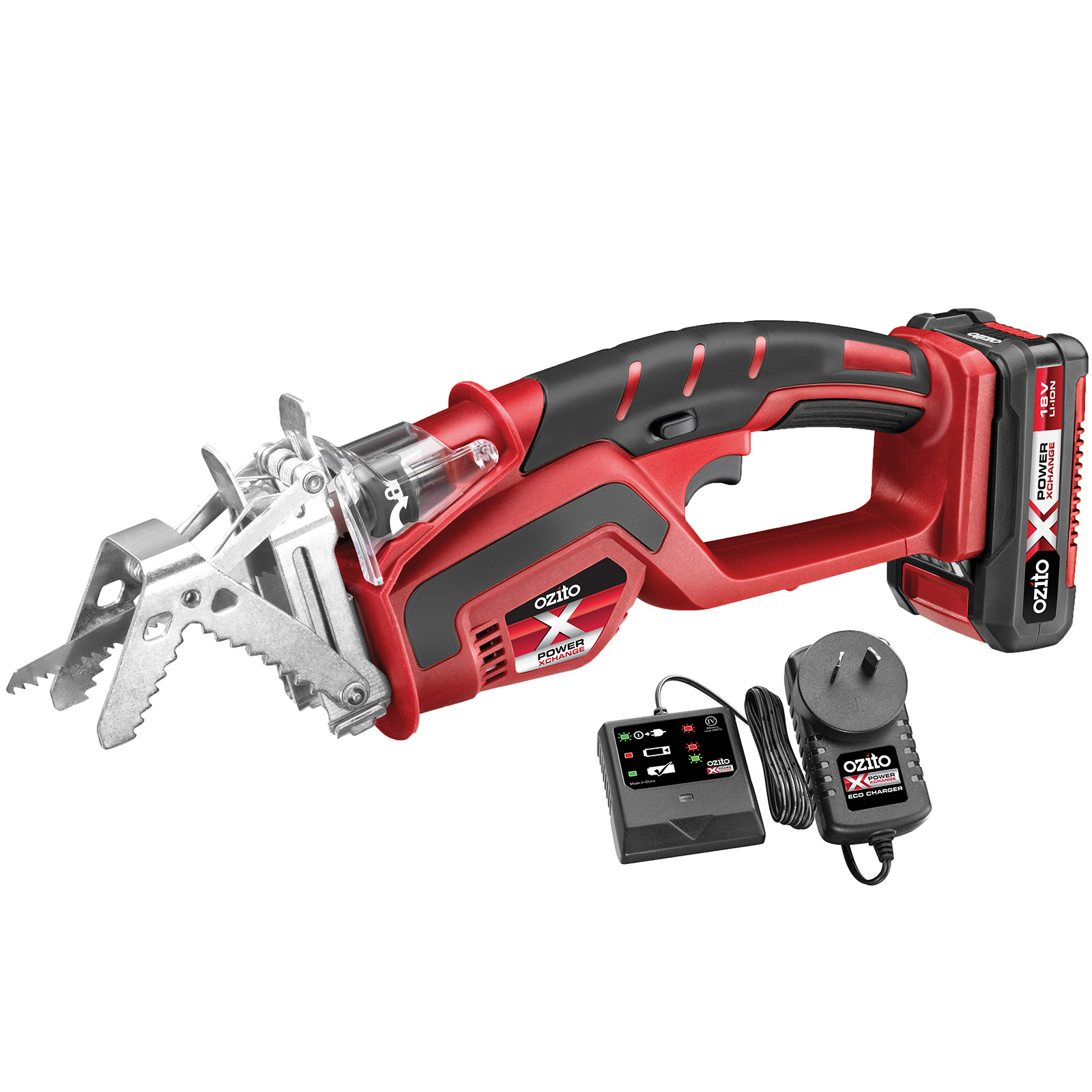 Ozito Power X Change 18V Pruning Saw Kit Bunnings Warehouse