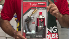 Tradeflame 220g Handy Blow Torch Kit With Butane Gas | Bunnings Warehouse