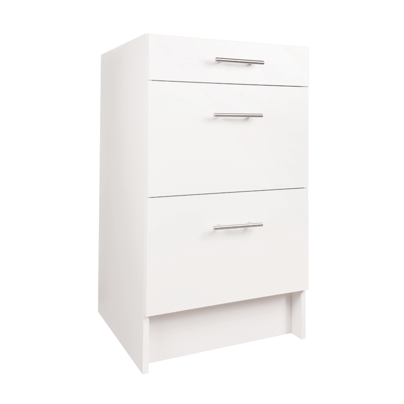 Practa 500mm 3 Drawer Base Cabinet | Bunnings Warehouse