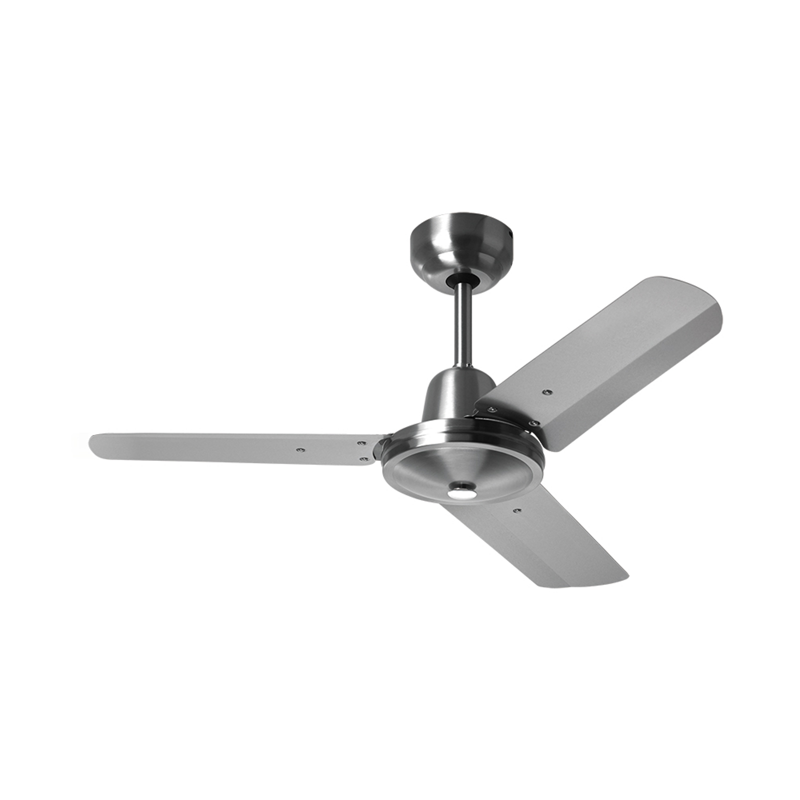 HPM 900mm Stainless Steel Hang Sure Ceiling Fan Bunnings Warehouse