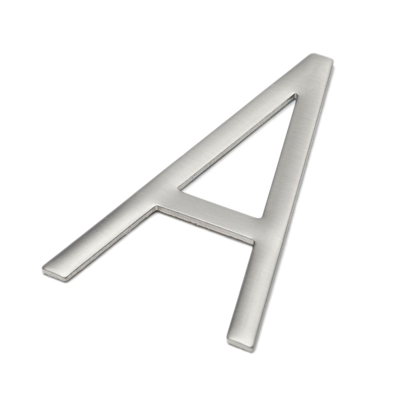 Sandleford 85mm A Stainless Steel Self Adhesive Neo Letter