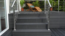 Ekodeck 88 X 23mm 5.4m Greystone Composite Decking | Bunnings Warehouse