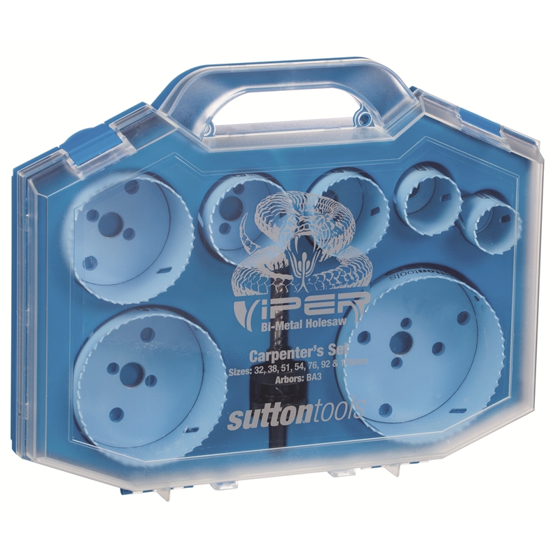 Sutton Tools Viper Carpenter Holesaw Set Bunnings Warehouse