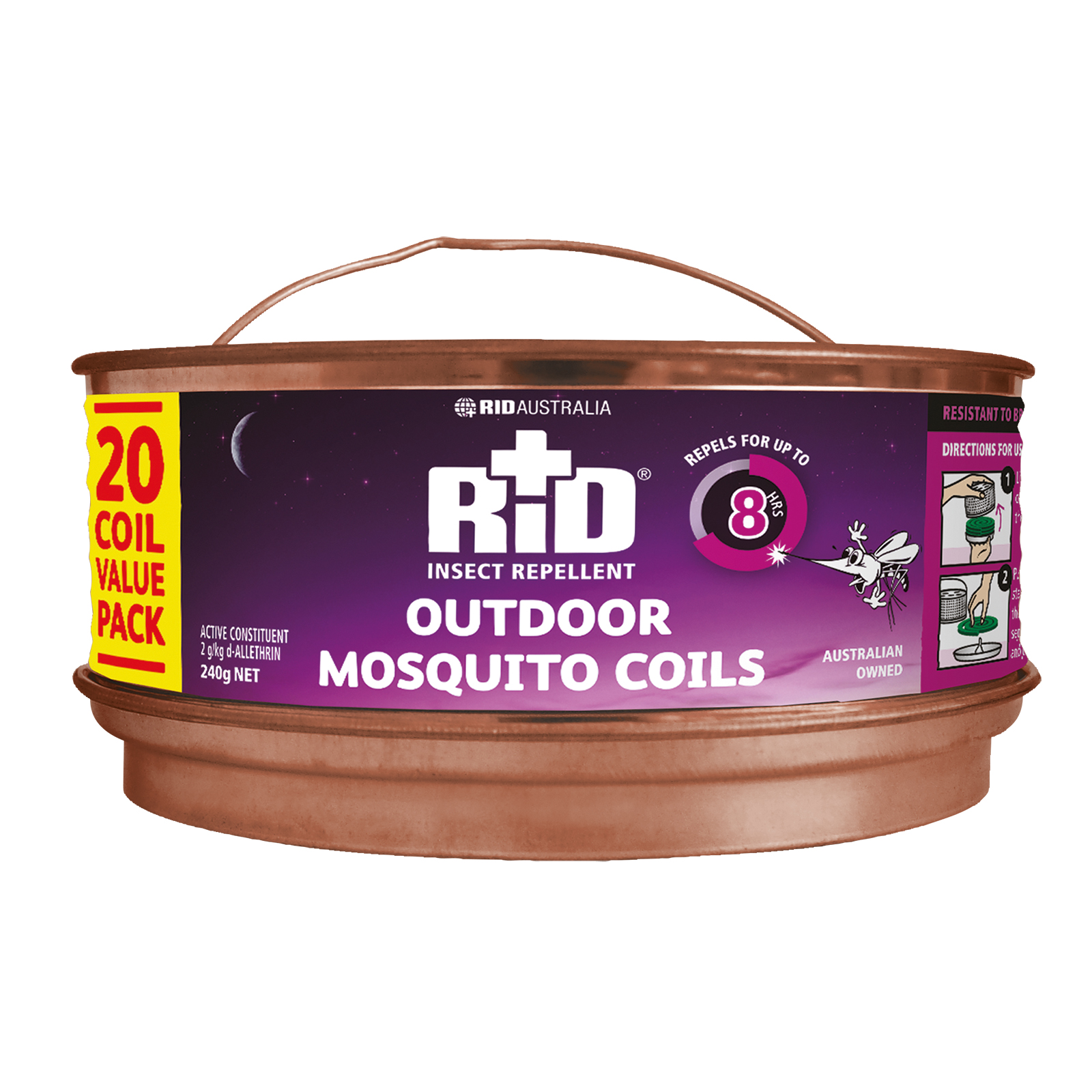 Rid Mosquito Repel Coils 20 Pack Bunnings Warehouse