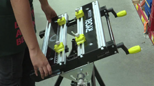 Ryobi 100kg Foldable Metal Workbench With Adjustable Angle