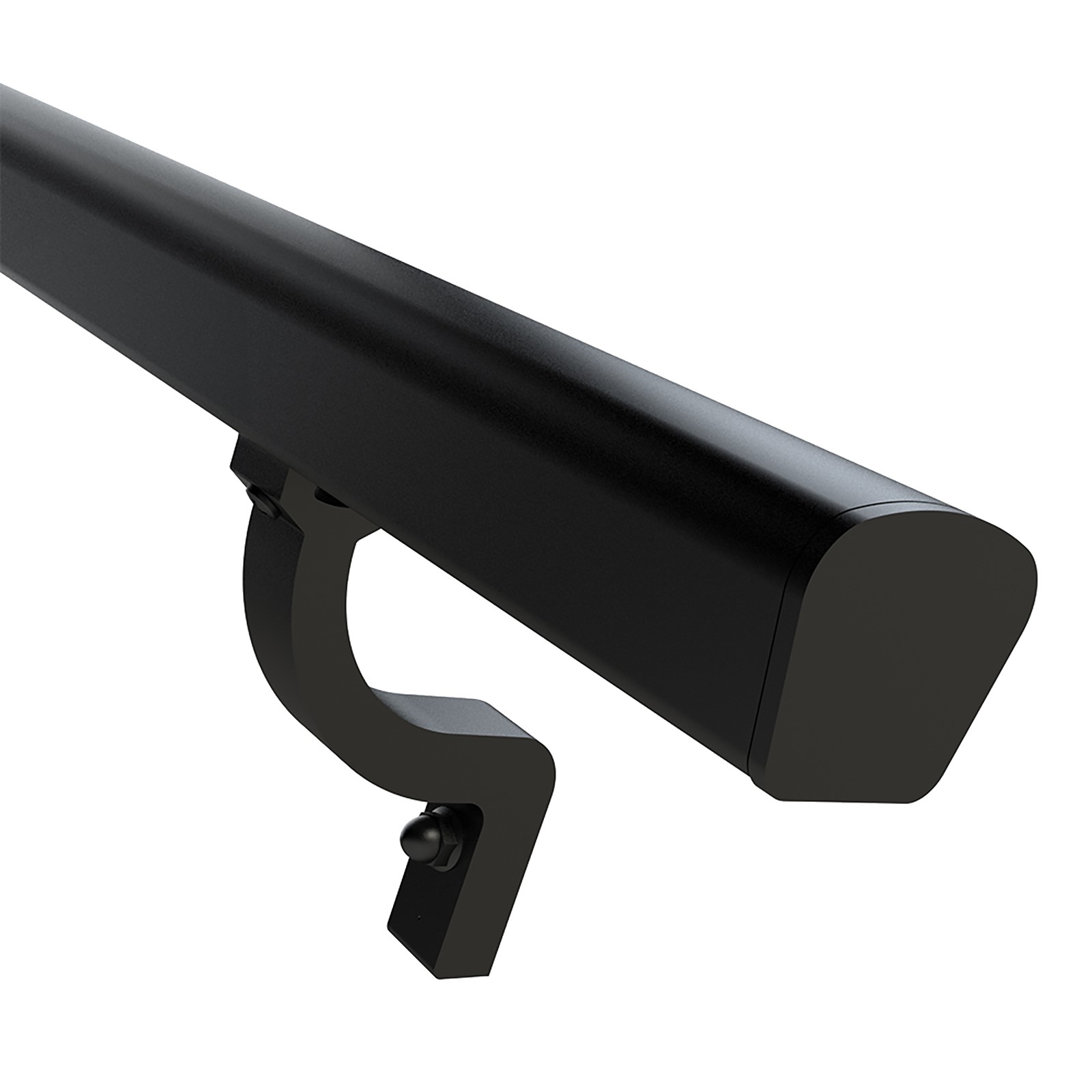 Peak Balustrade 1.8m Black Modular Handrail Kit Bunnings Warehouse