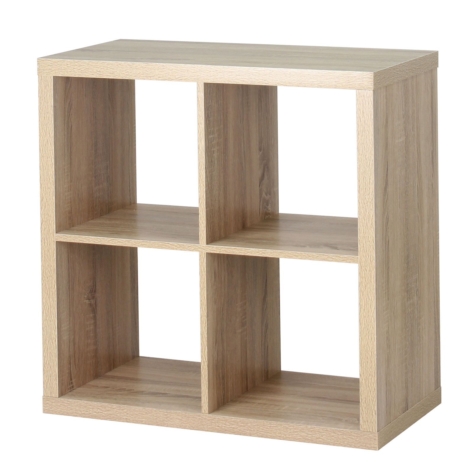 flexi-storage-76-x-39-x-76cm-2x2-cube-unit-light-oak-bunnings-warehouse