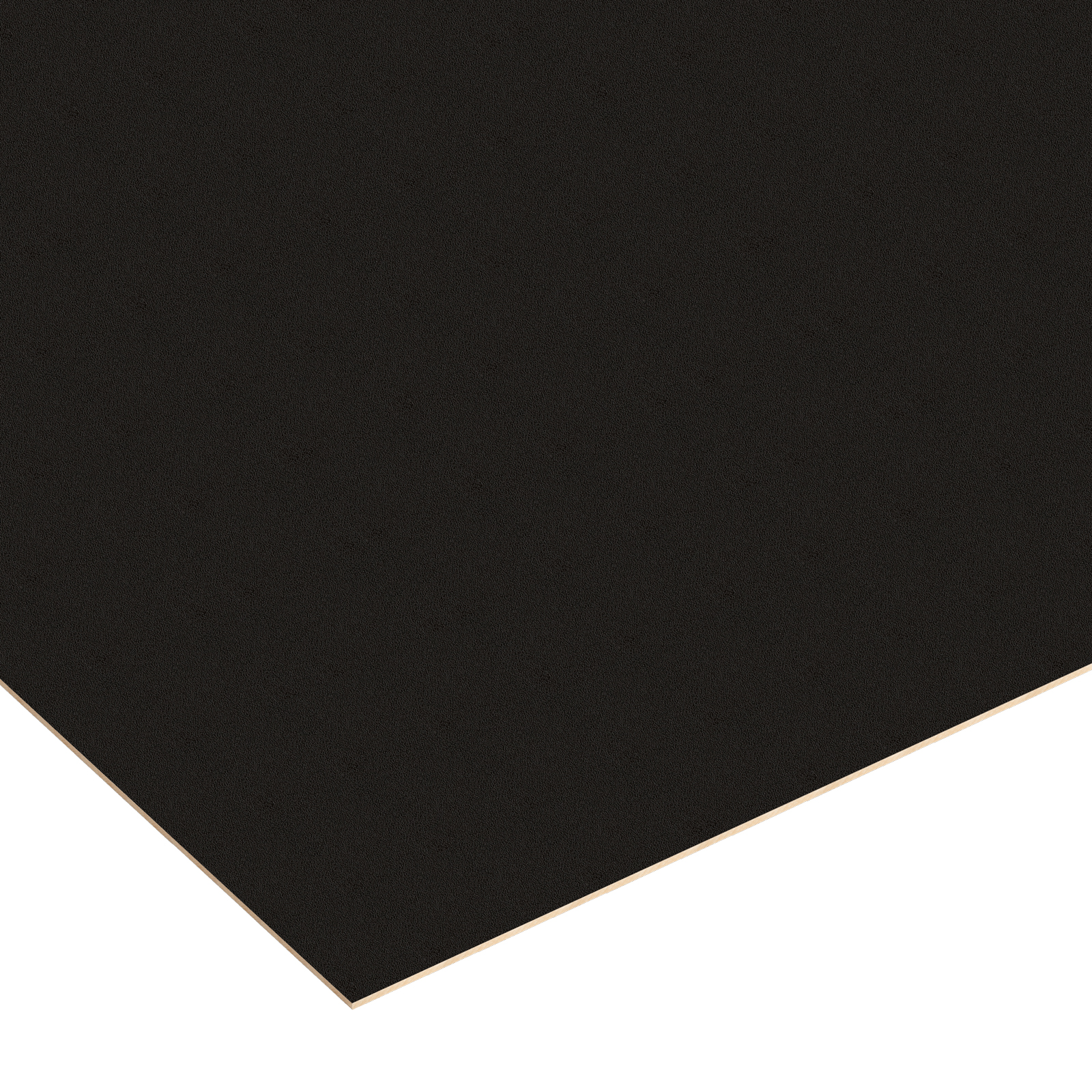 InBuilt Colourboard 3 x 2440 x 1220mm Black Texture Melamine Backing Board