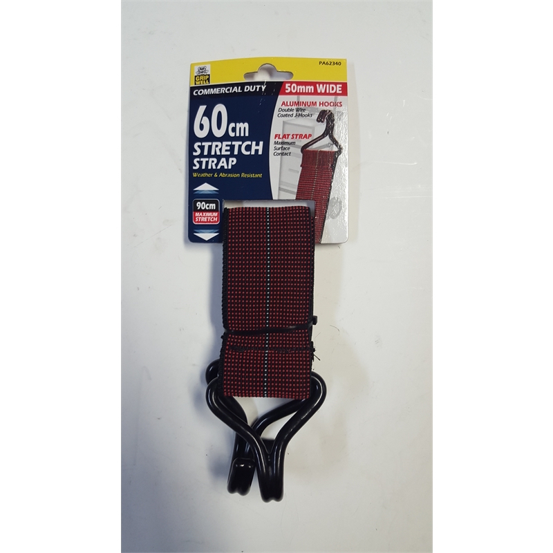 Gripwell 50 x 600mm Flat Stretch Bungee Strap Bunnings Warehouse